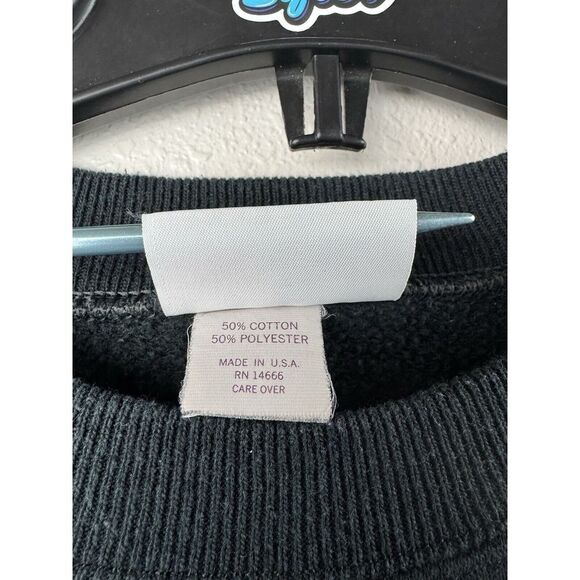 Vintage XL Fashion Passions Beauty Hair Care Black Pullover Sweater Women's - Picture 5 of 6